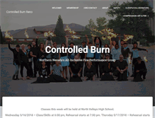 Tablet Screenshot of controlledburnreno.com